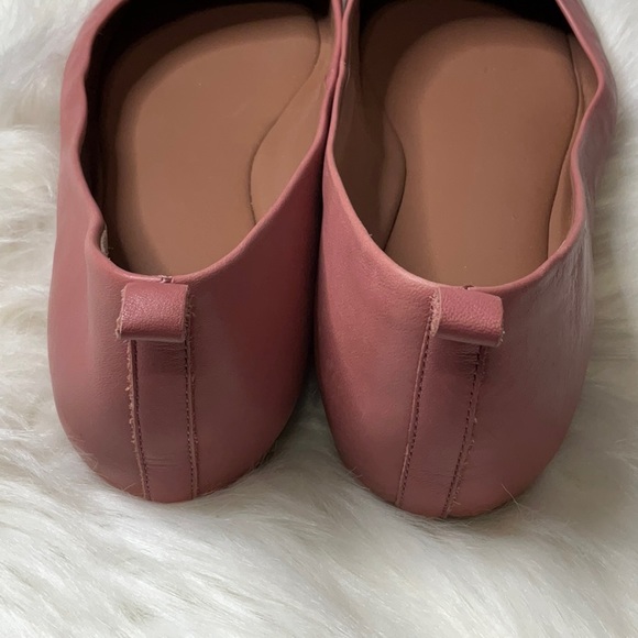 Ellen Degeneres Mauve Leather Flats Sz 8.5 W - Picture 4 of 8